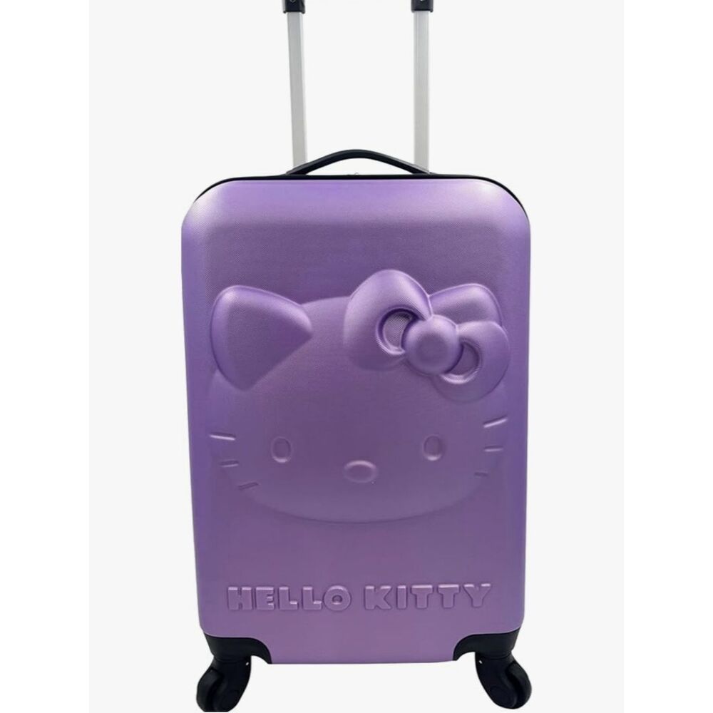 Hello Kitty Embossed Hard-Shell 21" Spinner Luggage